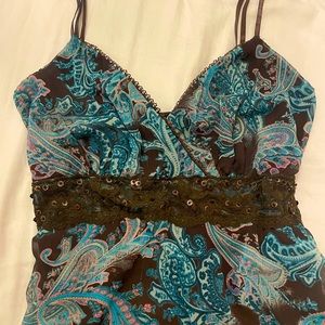 Cute vintage 2000s y2k fairy grunge top